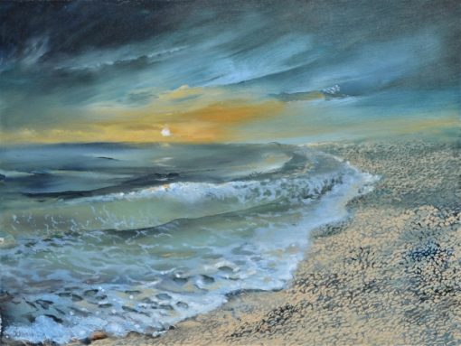 Sunset, Chesil Beach