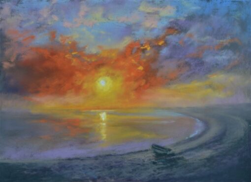 Sunset Over Chesil 1